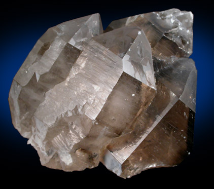 Quartz var. Smoky from Lord Hill Quarry, Stoneham, Oxford County, Maine