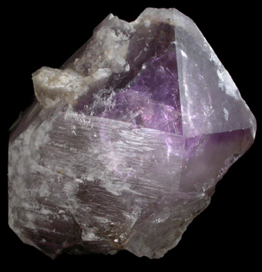 Quartz var. Amethyst from Deer Hill, Stow, Oxford County, Maine