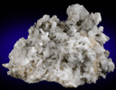 Barite on Calcite from Minerva #1 Mine (Ozark-Mahoning No. 1 Mine), Cave-in-Rock District, Hardin County, Illinois