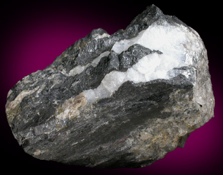 Scheelite with Ferberite from Cornwall, England