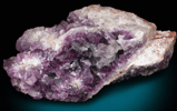 Quartz var. Amethyst from Ballowal Cliff Mine, St. Just, Cornwall, England