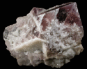 Fluorite with Quartz from Alston Moor, Cumbria, England