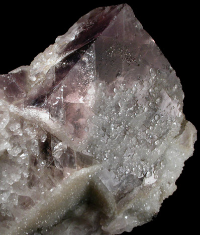 Fluorite with Quartz from Alston Moor, Cumbria, England