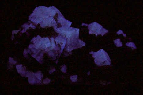 Fluorite and Quartz from West Pastures Mine, Stanhope, County Durham, England