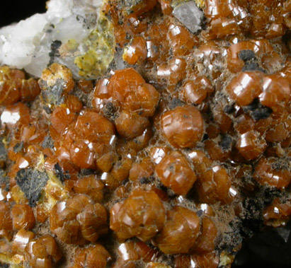 Mimetite var. Campylite from Caldbeck Fells, Cumbria, England