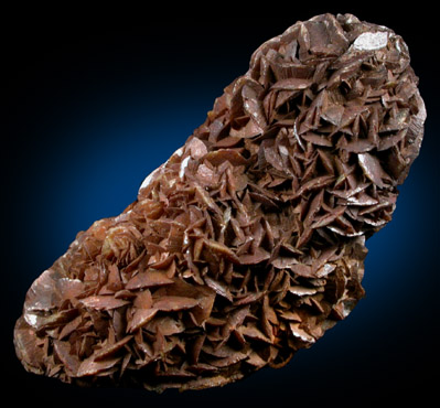 Siderite on Quartz from Carn Brea Mine, Launceston, Cornwall, England