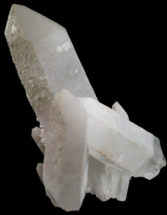 Quartz from Geevor Mine, Hanging Wall Vein, Trewallard, Cornwall, England