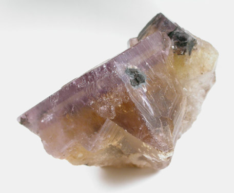 Fluorite from Greenlaw's Mine, George Ritson's crosscut, Daddry Shield, Weardale, County Durham, England