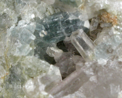 Fluorapatite with Quartz from Megiliggar Rocks (Tremearne pegmatite), Breage, Cornwall, England