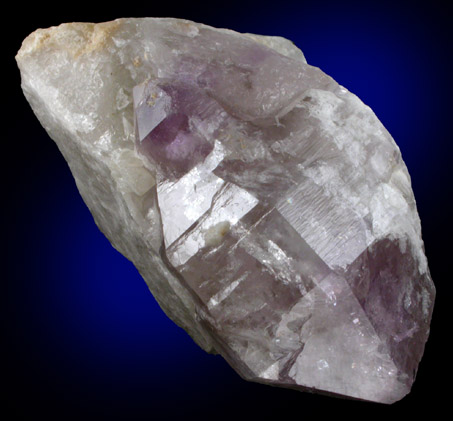 Quartz var. Amethyst from Deer Hill, Stow, Oxford County, Maine