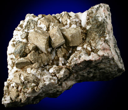 Microcline with Chamosite from Moat Mountain, Hale's Location, Carroll County, New Hampshire