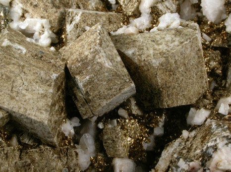 Microcline with Chamosite from Moat Mountain, Hale's Location, Carroll County, New Hampshire