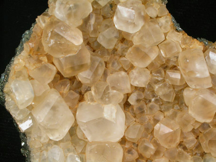 Calcite on Pyrite from I-80 Quarry, East Moline, Rock Island County, Illinois
