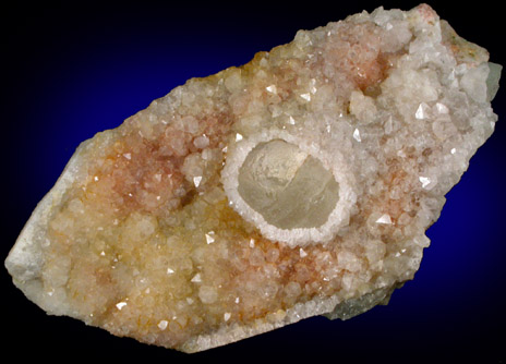 Linarite, Fluorite, Quartz, Brochantite from Blanchard Mine, Hansonburg District, 8.5 km south of Bingham, Socorro County, New Mexico