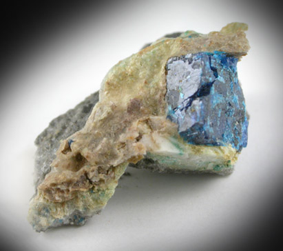 Boleite in matrix from Amelia Mine, Boleo District, near Santa Rosalia, Baja California Sur, Mexico (Type Locality for Boleite)