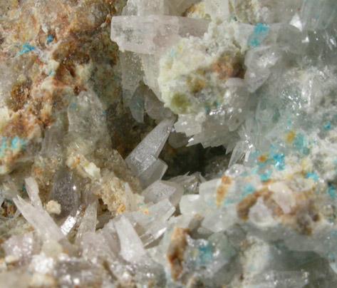 Penfieldite, Boleite, Cerussite from Sierra Gorda, Antofagasta, Chile