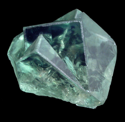 Fluorite (interpenetrant twins) from Heights Mine, Westgate, Weardale District, County Durham, England