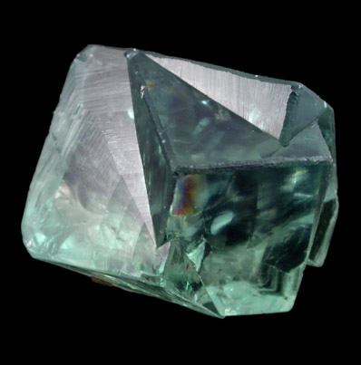 Fluorite (interpenetrant twins) from Heights Mine, Westgate, Weardale District, County Durham, England