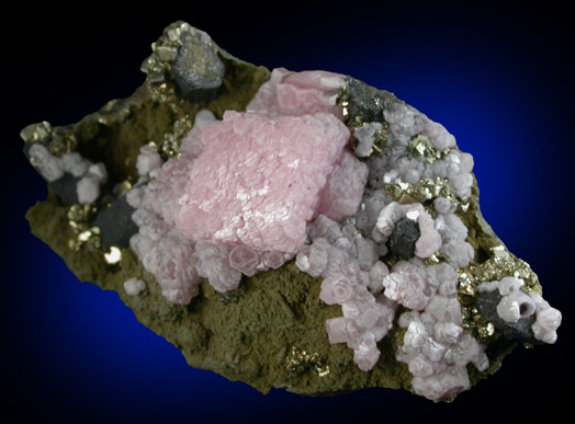 Rhodochrosite from Santa Eulalia District, Aquiles Serdn, Chihuahua, Mexico