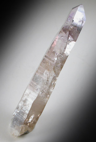 Quartz var. Amethyst with bubble inclusion from Howard, southeast of Salida, Fremont County, Colorado