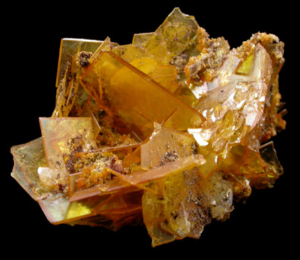 Wulfenite from San Francisco Mine, Cerro Prieto, north of Cucurpe, Sonora, Mexico