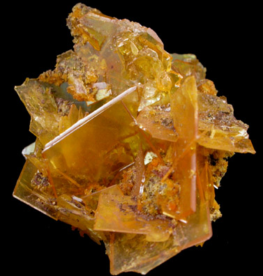 Wulfenite from San Francisco Mine, Cerro Prieto, north of Cucurpe, Sonora, Mexico