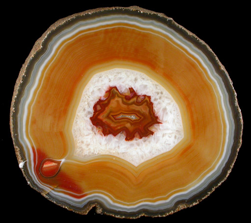 Quartz var. Agate Geode from Rio Grande do Sul, Brazil