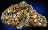 Chalcopyrite, Galena, Pyrite from Huaron District, Cerro de Pasco Province, Pasco Department, Peru