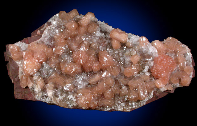 Olmiite on Calcite from N'Chwaning II Mine, Kalahari Manganese Field, Northern Cape Province, South Africa (Type Locality for Olmiite)