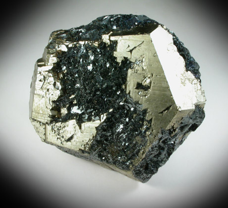 Pyrite with Hematite from Isola d'Elba, Tuscan Archipelago, Livorno, Italy