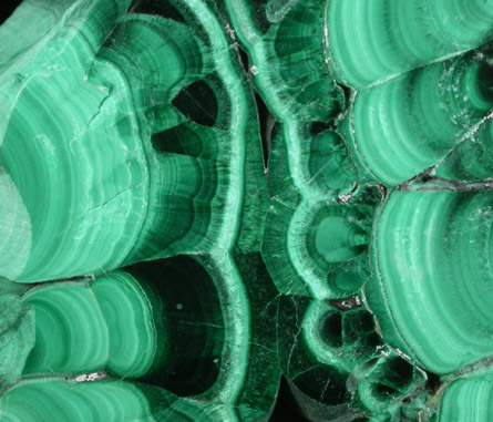 Malachite from Copper Queen Mine, Bisbee, Warren District, Cochise County, Arizona