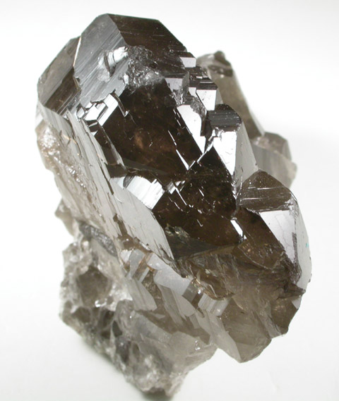 Quartz var. Gwindel-habit from Blauberg, Gscheneralp, Uri, Switzerland