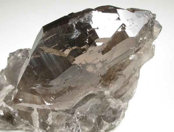 Quartz var. Gwindel-habit from Blauberg, Gscheneralp, Uri, Switzerland