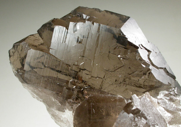 Quartz var. Gwindel-habit from Blauberg, Gscheneralp, Uri, Switzerland