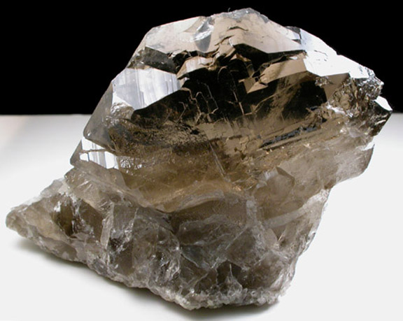 Quartz var. Gwindel-habit from Blauberg, Gscheneralp, Uri, Switzerland