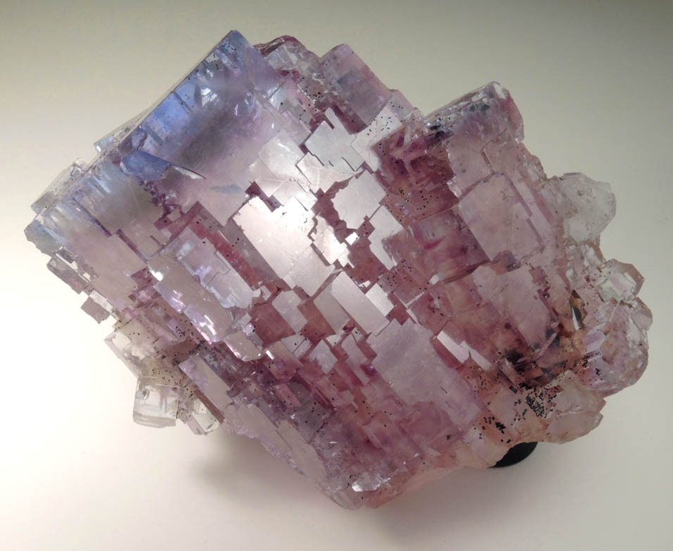 Fluorite (bi-colored zoned crystals) from Minerva #1 Mine, Cave-in-Rock District, Hardin County, Illinois