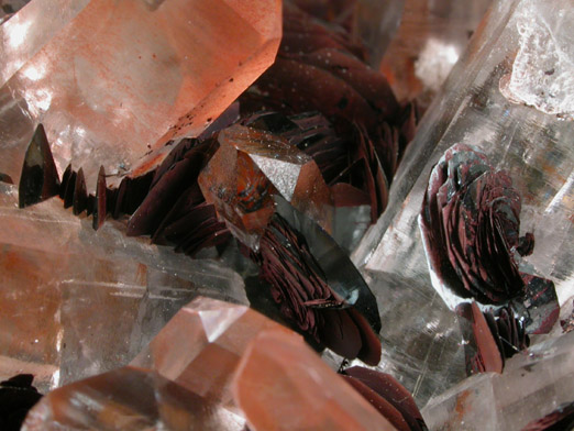 Quartz and Hematite from Jinlong Iron Mine, Longchuan, Guandong, China