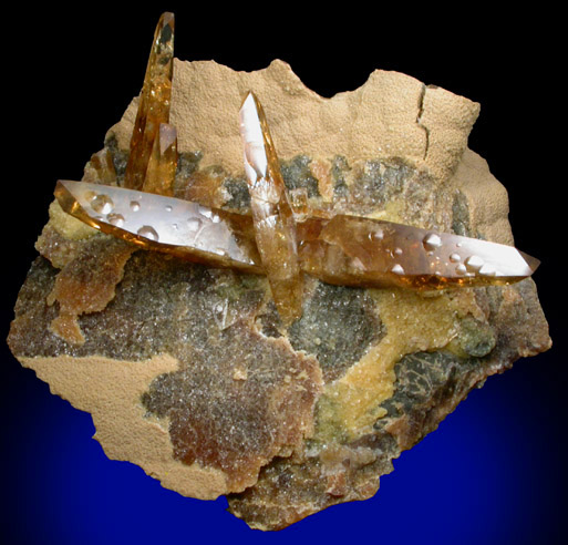 Barite with Calcite from Elk Creek, Meade County, South Dakota
