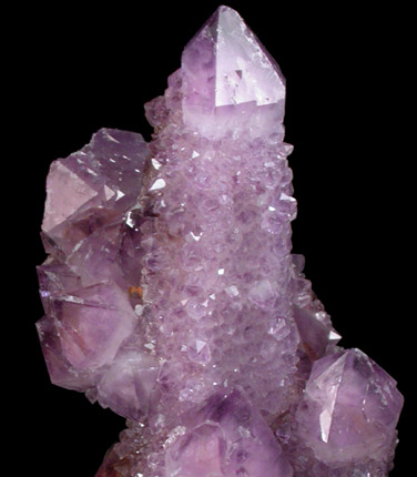 Quartz var. Amethyst (Cactus Quartz) from Boekenhouthoek area, Mpumalanga Province, South Africa