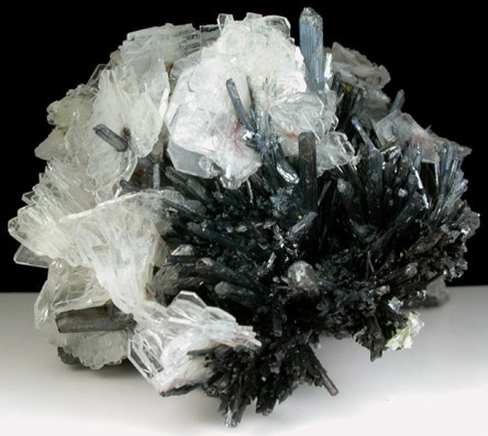 Barite and Stibnite from Baia Sprie (Felsbnya), Maramures, Romania