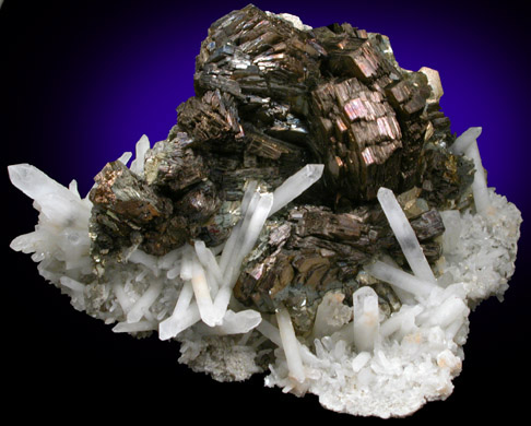 Pyrrhotite on Quartz from Dalnegorsk, Primorskiy Kray, Russia