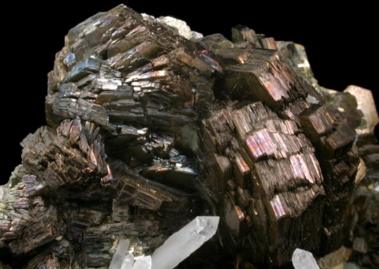 Pyrrhotite on Quartz from Dalnegorsk, Primorskiy Kray, Russia