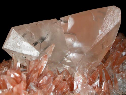 Calcite (twinned crystals) from Leiping Mine, Guiyang, Hunan, China