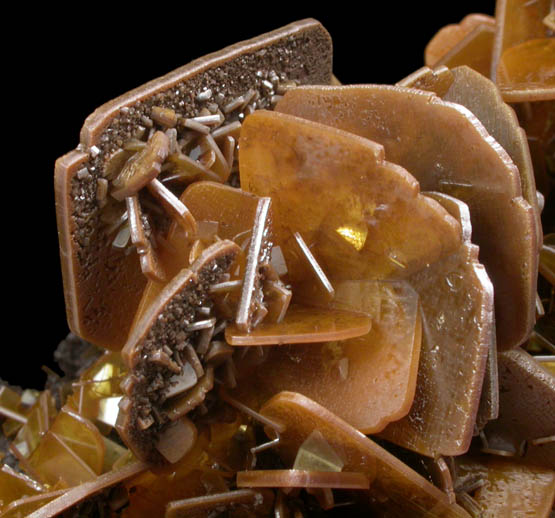 Wulfenite from Glove Mine, Santa Rita Mountains, Santa Cruz County, Arizona