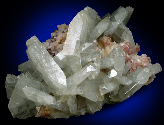 Barite on Calcite and Dolomite from Frizington, West Cumberland Iron Mining District, Cumbria, England