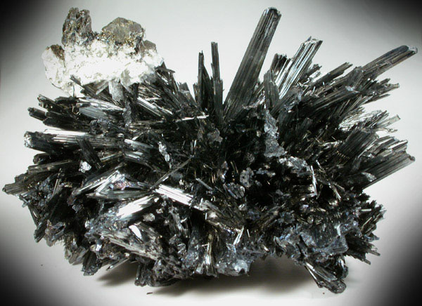 Stibnite with Pyrrhotite from Cavnic Mine (Kapnikbanya), Maramures, Romania