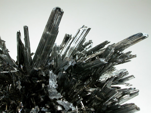 Stibnite with Pyrrhotite from Cavnic Mine (Kapnikbanya), Maramures, Romania