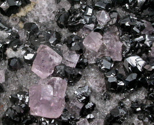 Fluorite and Sphalerite from Alston Moor, Cumbria, England