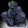 Azurite, Malachite, Tenorite from Czar Mine (Czar Shaft), Bisbee, Warren District, Cochise County, Arizona