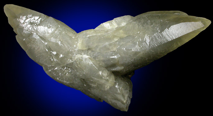 Calcite with internal phantom-growths from Sweetwater Mine, Viburnum Trend, Reynolds County, Missouri